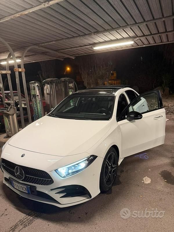 Usata Mercedes A180 2019 Bianco Berlina
