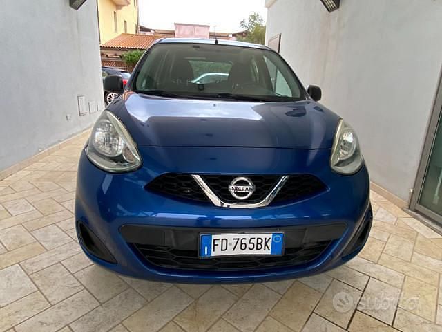 Usata Nissan Micra Visia 80 CV (58 kW) 2016 Blu Berlina
