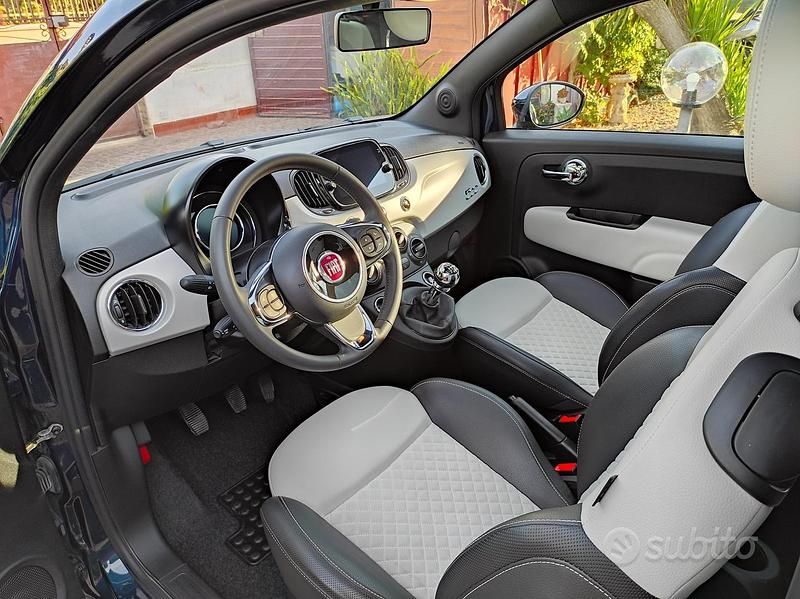 Usata Fiat 500 Star 69 CV (50 kW) 2019 Blu Utilitaria