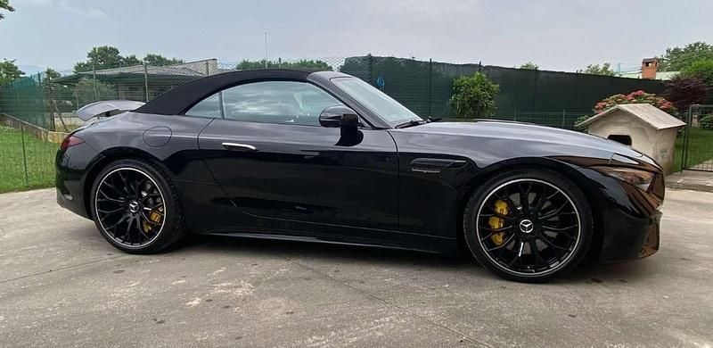 Usata Mercedes SL63 AMG Premium Plus 585 CV (430 kW) 2023 Nero Cabrio