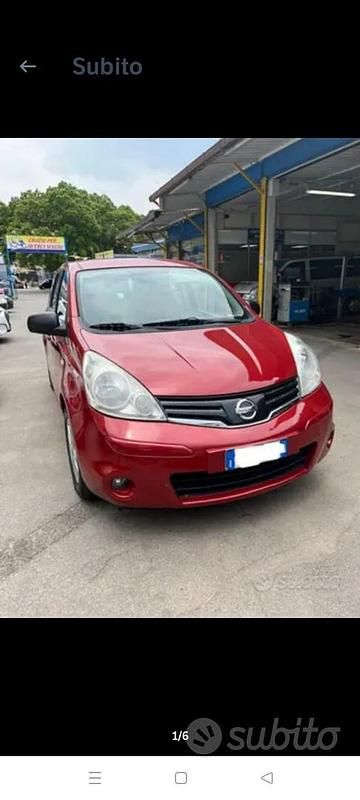 Rosso Usata 2009 Nissan Note Monovolume | 2600 € (Buon prezzo) - Immagine 1/4