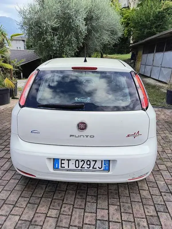 Usata Fiat Punto Street 75 CV (55 kW) 2014 Bianco Utilitaria