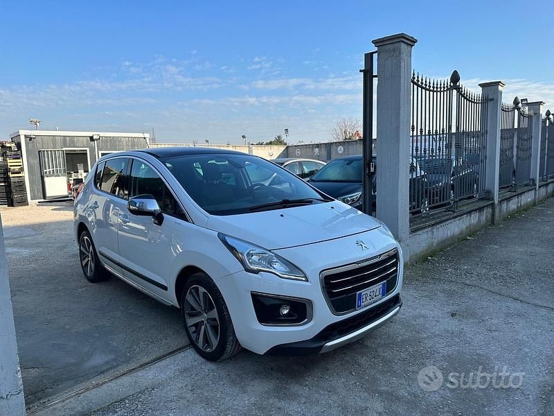Usata Peugeot 3008 Allure 163 CV (119 kW) 2014 Bianco Monovolume