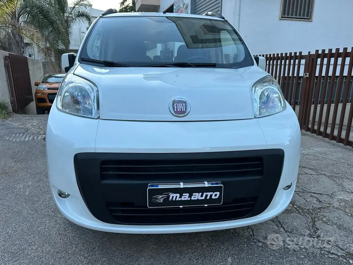 Usata Fiat Qubo Dynamic 70 CV (51 kW) 2012 Bianco Monovolume