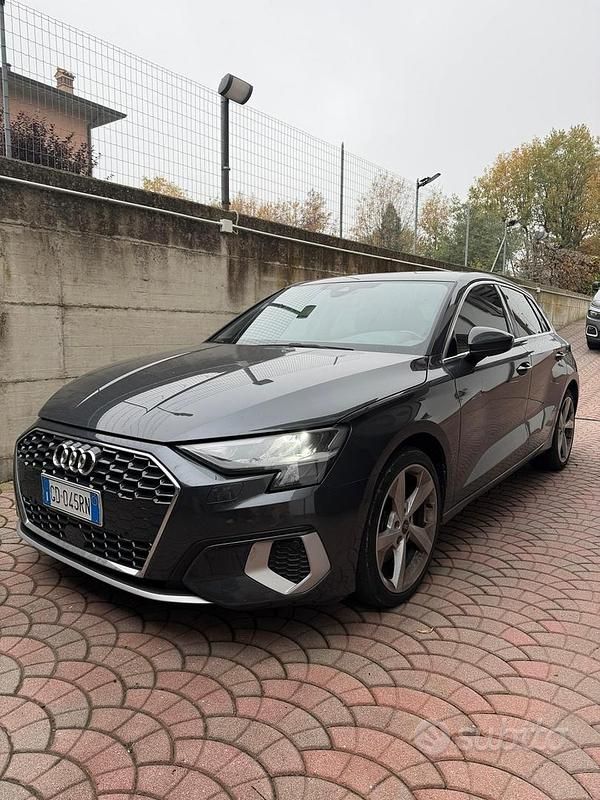 Usata Audi A3 Advanced 2021 Grigio Berlina