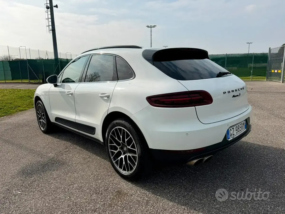Usata Porsche Macan S Diesel 250 CV (183 kW) 2015 Bianco SUV