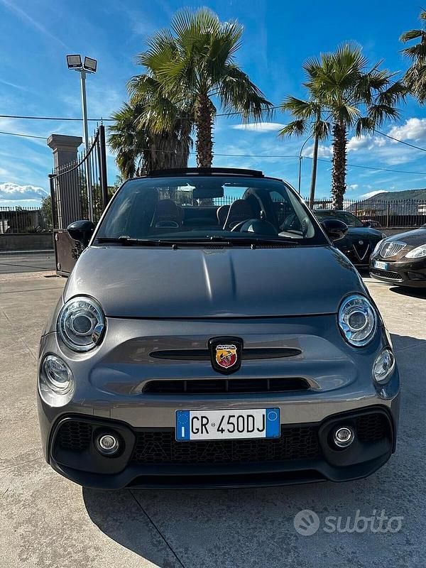 Usata Abarth 595C Turismo 165 CV (121 kW) 2019 Grigio Cabrio