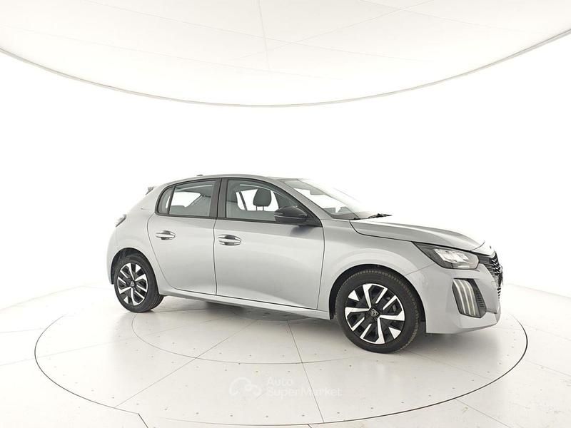 Usata Peugeot 208 Active 75 CV (55 kW) 2024 Argento Utilitaria