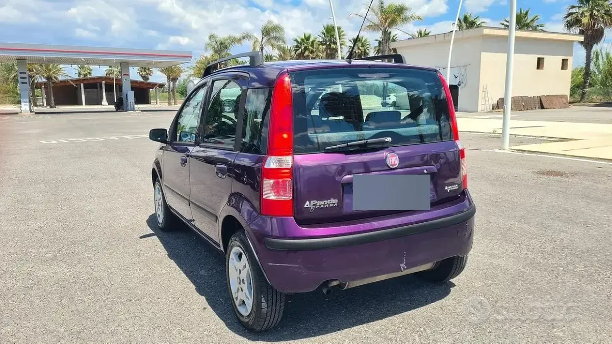Usata Fiat Panda 60 CV (44 kW) 2008 Arancione Utilitaria