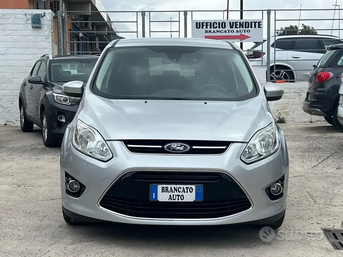 Usata Ford C-MAX Titanium 120 CV (88 kW) 2015 Grigio Monovolume