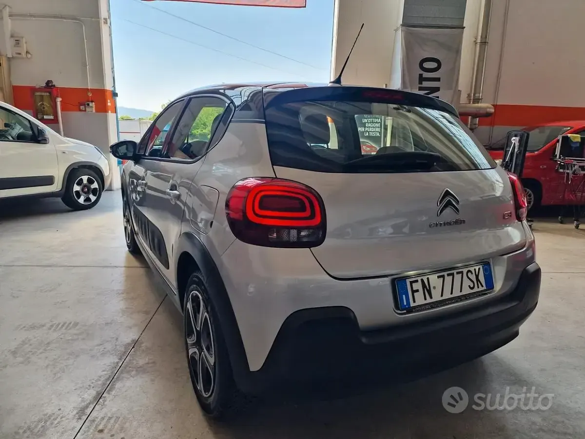 Usata Citroën C3 Shine 82 CV (60 kW) 2018 Grigio Utilitaria