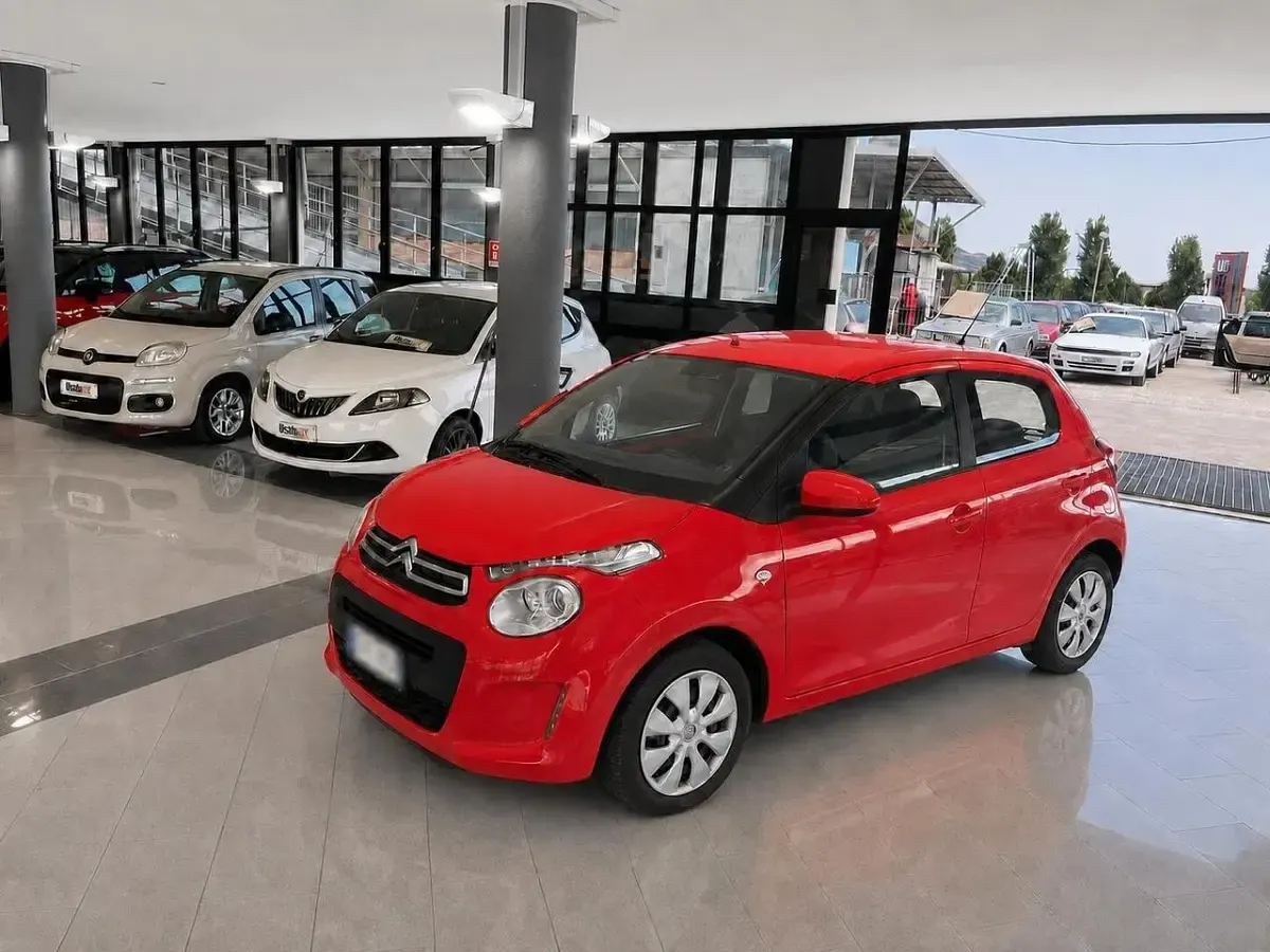 Usata Citroën C1 69 CV (50 kW) 2017 Rosso Utilitaria
