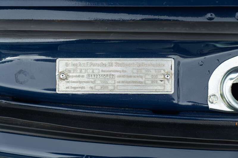 Usata Porsche 911 190 CV (139 kW) 1972 Blu/azzurro Cabrio