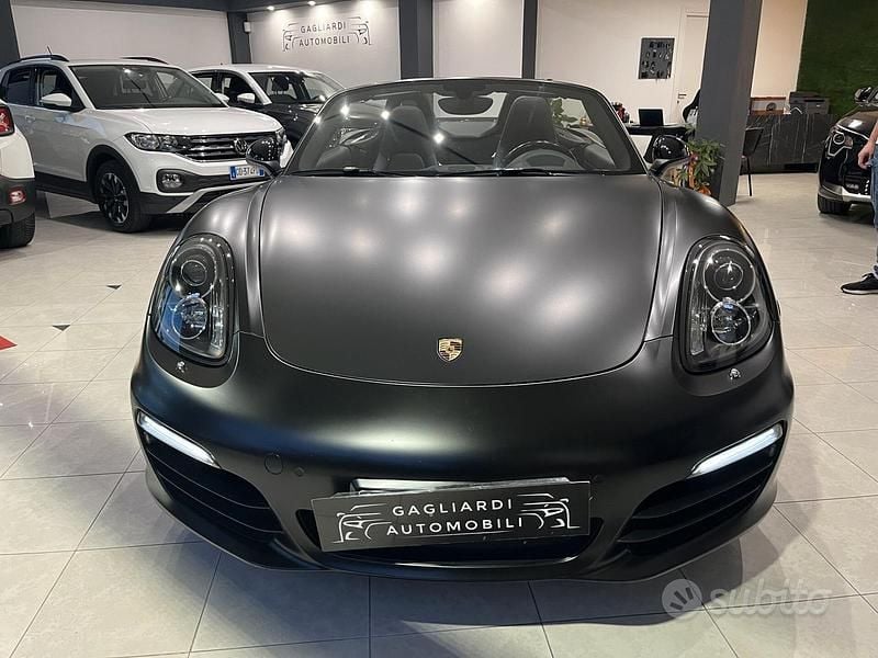 Usata Porsche Boxster Black Edition 265 CV (194 kW) 2015 Nero Cabrio