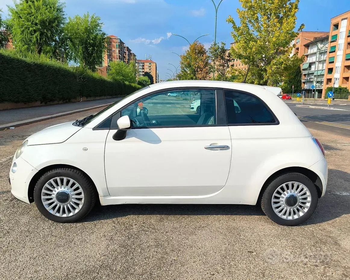 Usata Fiat 500 95 CV (69 kW) 2013 Bianco Berlina