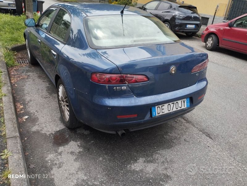 Usata Alfa Romeo 159 Progression 150 CV (110 kW) 2006 Blu/azzurro Berlina