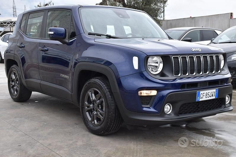Usata Jeep Renegade 131 CV (96 kW) 2021 Blu SUV