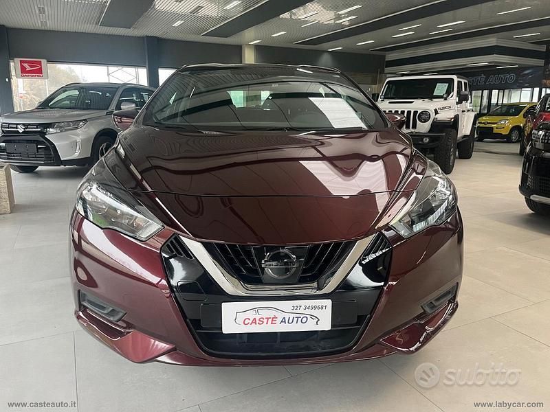 Usata Nissan Micra Acenta 92 CV (67 kW) 2022 Rosso Utilitaria