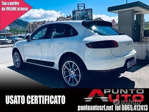 Usata Porsche Macan 252 CV (185 kW) 2018 Bianco SUV