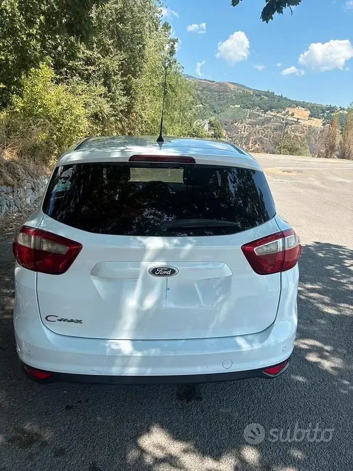 Usata Ford C-MAX 115 CV (84 kW) 2011 Bianco Monovolume