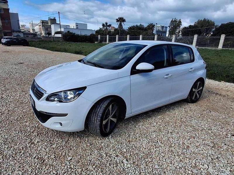 Usata Peugeot 308 Allure 131 CV (96 kW) 2017 Bianco Berlina