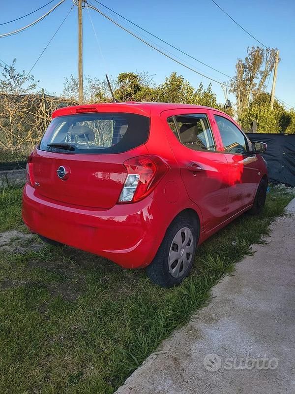 Usata Opel Karl 75 CV (55 kW) 2017 Rosso Utilitaria