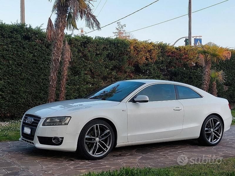 Usata Audi A5 S-Line 2011 Bianco Coupé