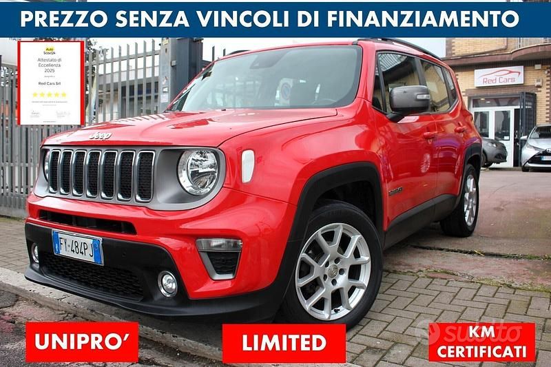 Usata Jeep Renegade Limited 120 CV (88 kW) 2019 Bianco SUV