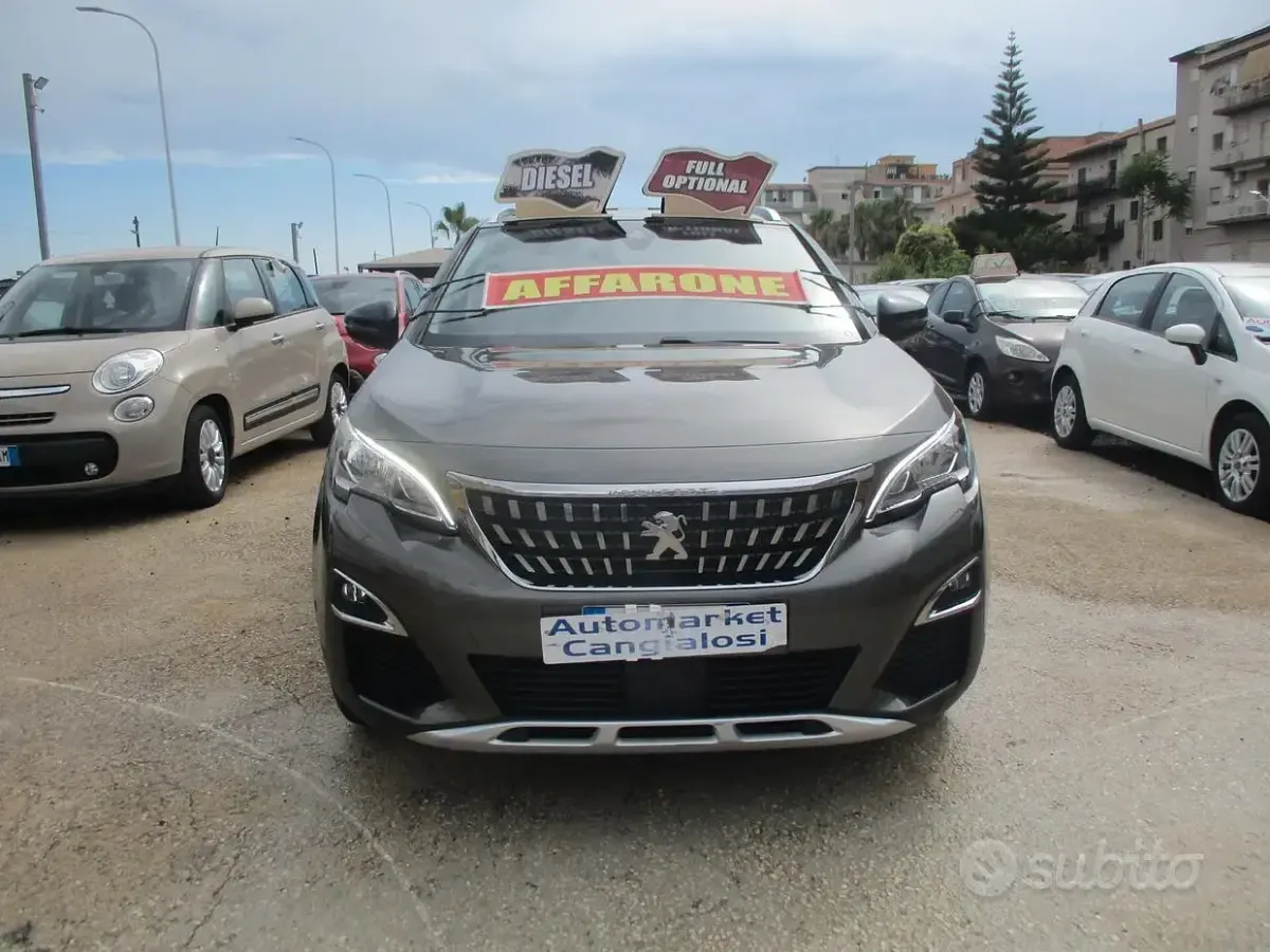 Usata Peugeot 3008 S 120 CV (88 kW) 2018 Grigio SUV