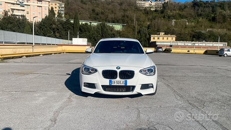 Usata BMW 114 M Sport 95 CV (69 kW) 2013 Bianco Utilitaria