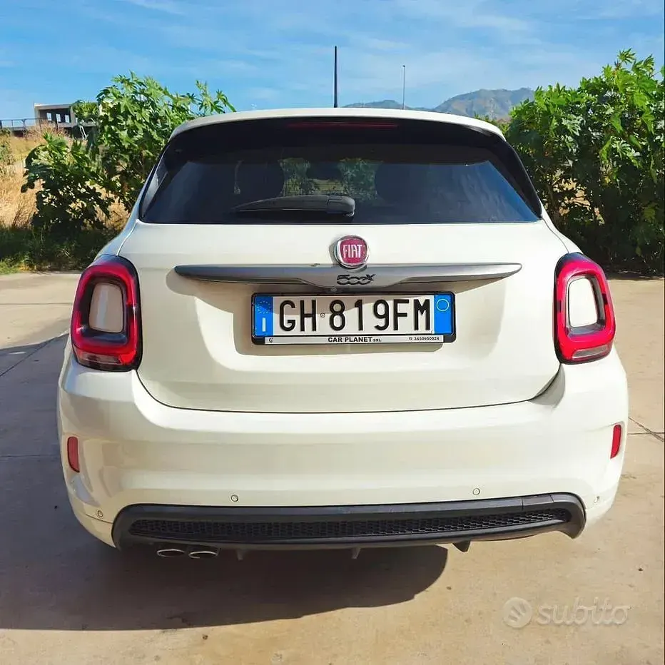 Usata Fiat 500X Sport 130 CV (95 kW) 2022 Bianco SUV