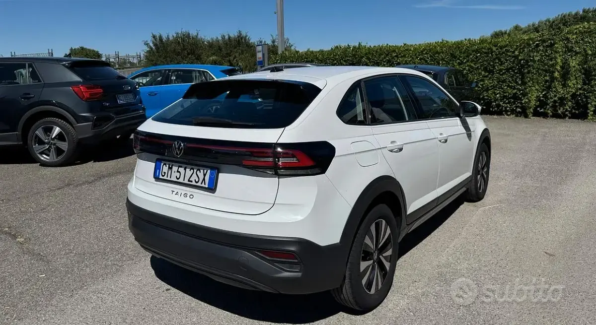 Usata VW Taigo Life 95 CV (69 kW) 2023 Pure white SUV