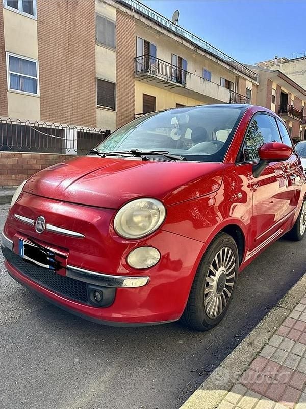 Usata Fiat 500 Pop 69 CV (50 kW) 2010 Rosso Berlina