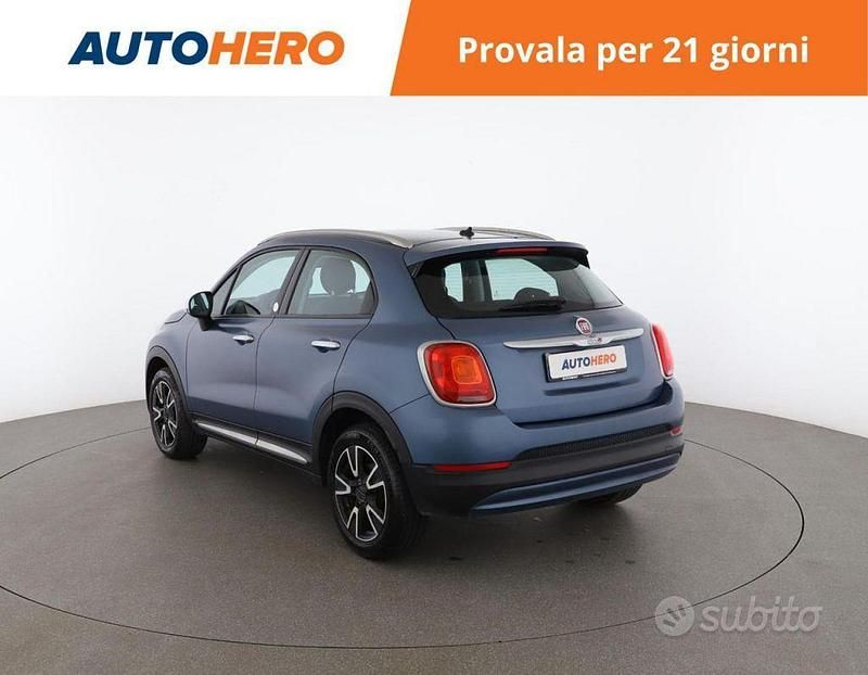 Usata Fiat 500X Mirror 95 CV (69 kW) 2018 Blu SUV