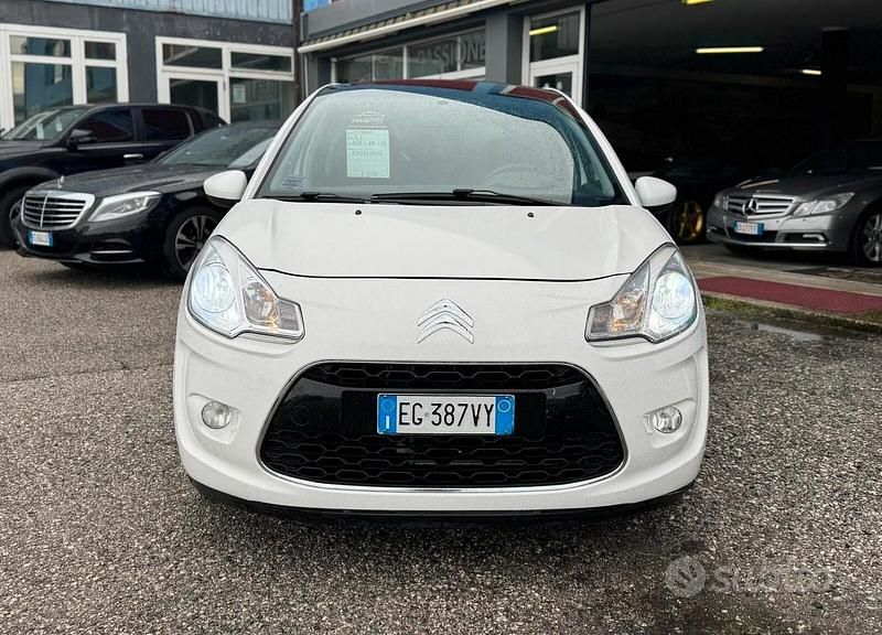 Usata Citroën C3 Exclusive 68 CV (50 kW) 2011 Bianco Berlina