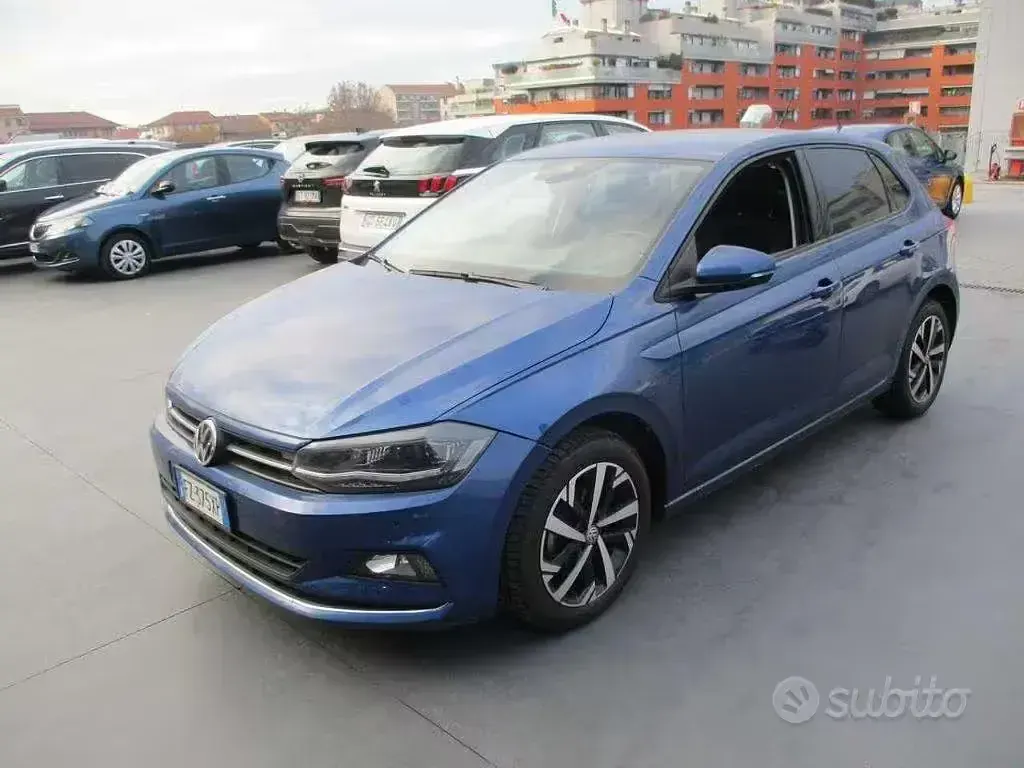 Usata VW Polo Highline 95 CV (69 kW) 2019 Bluazzurro Utilitaria