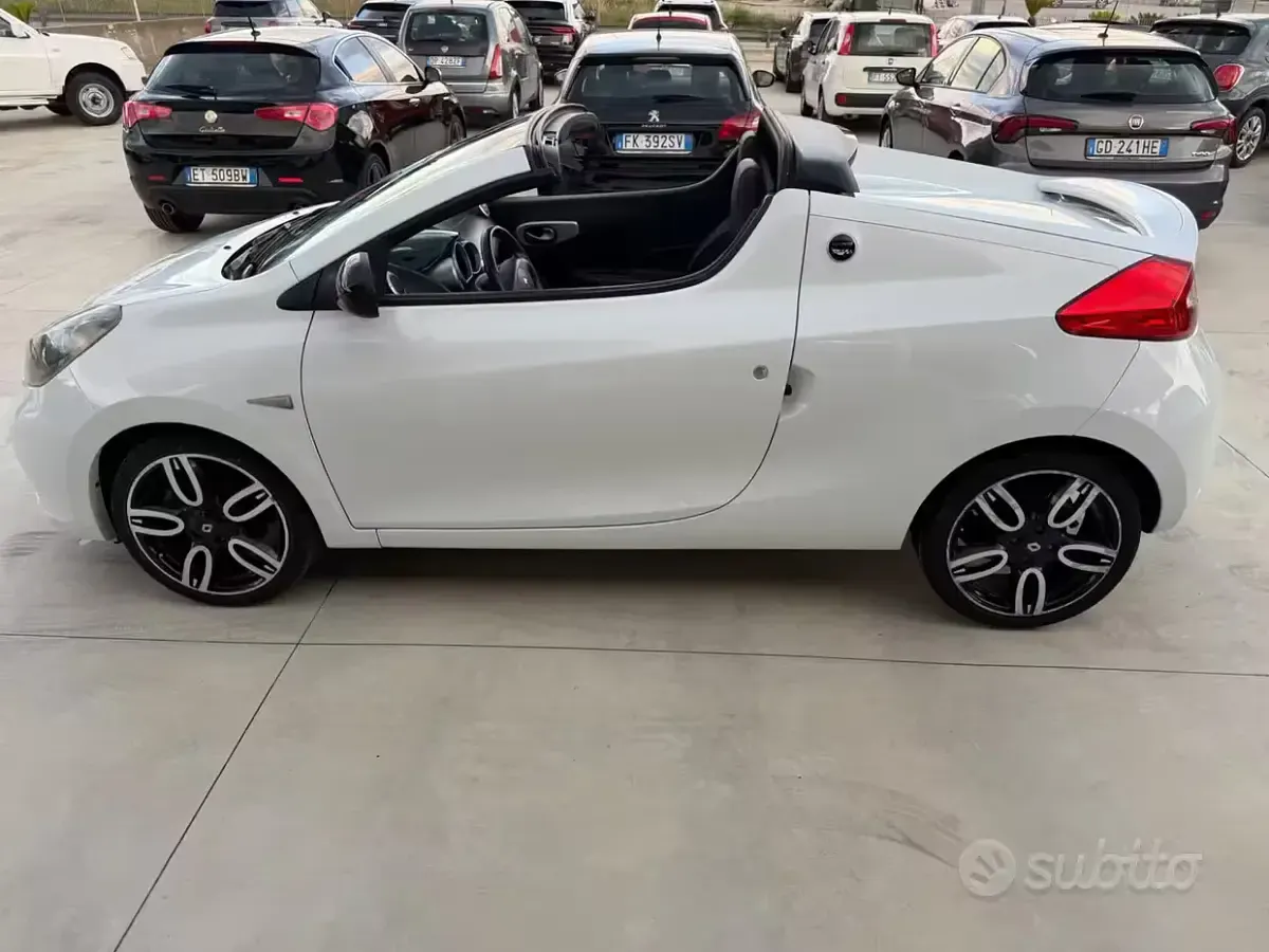Usata Renault Wind 100 CV (73 kW) 2011 Bianco Cabrio