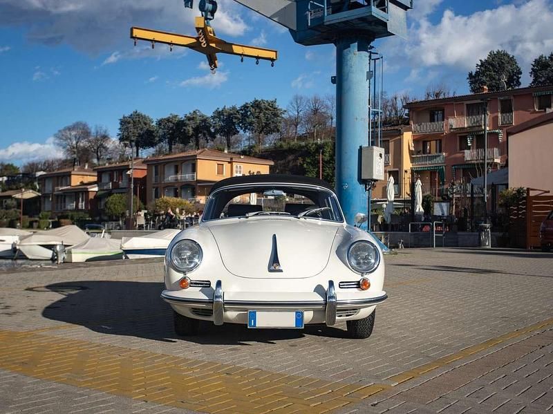 Usata Porsche 356 95 CV (69 kW) 1965 Bianco Cabrio