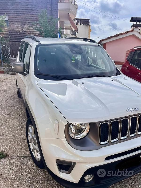 Usata Jeep Renegade 130 CV (95 kW) 2019 Bianco SUV