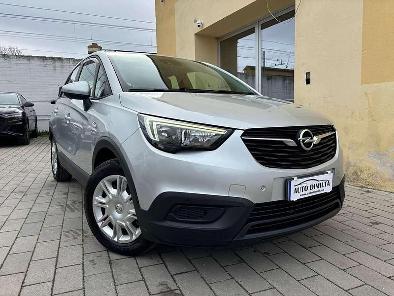 Usata Opel Crossland X 83 CV (61 kW) 2018 Argento SUV