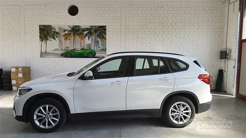 Usata BMW X1 Advantage 150 CV (110 kW) 2021 Bianco SUV