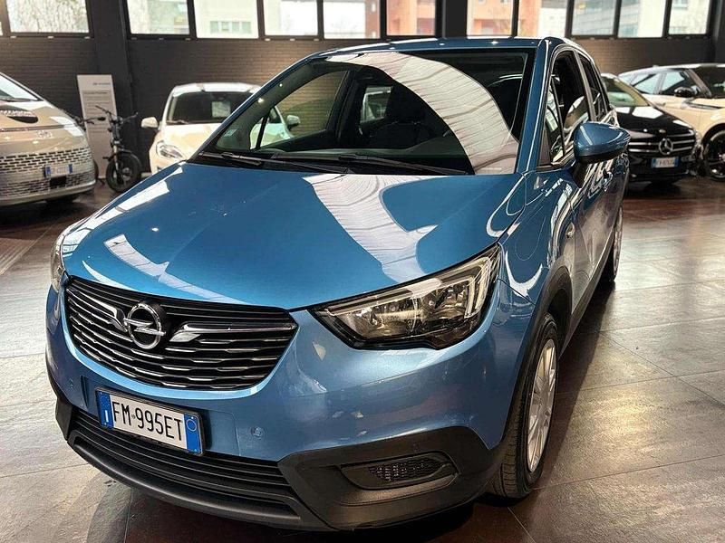 Usata Opel Crossland X 100 CV (73 kW) 2018 Blu SUV