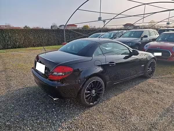 Usata Mercedes SLK200 2LOOK Edition 184 CV (135 kW) 2009 Nero Cabrio