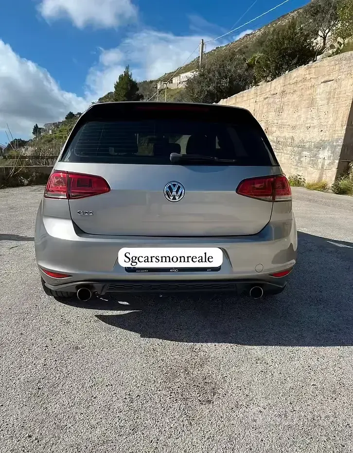Usata VW Golf VII GTI 220 CV (161 kW) 2013 Grigio Berlina