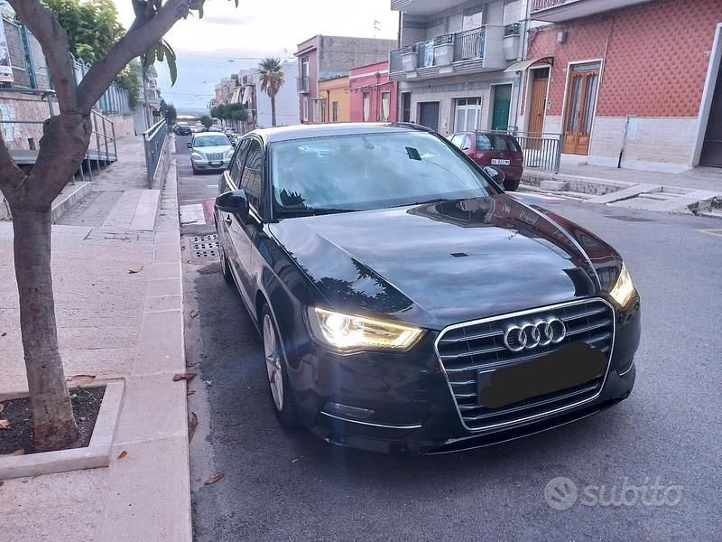 Usata Audi A3 Comfort 105 CV (77 kW) 2015 Nero Berlina