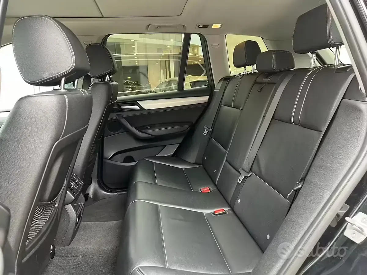 Usata BMW X3 xLine 190 CV (139 kW) 2016 Nero SUV
