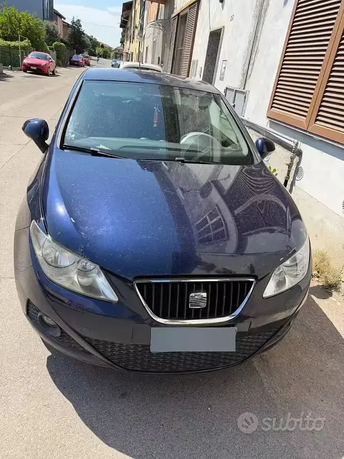 Brugt Seat Ibiza 105 HK (77 kW) 2009 Blå Hatchback