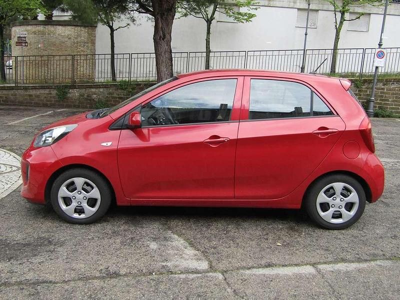 Gebraucht Kia Picanto City 65 PS (47 kW) 2016 Rot Kleinwagen