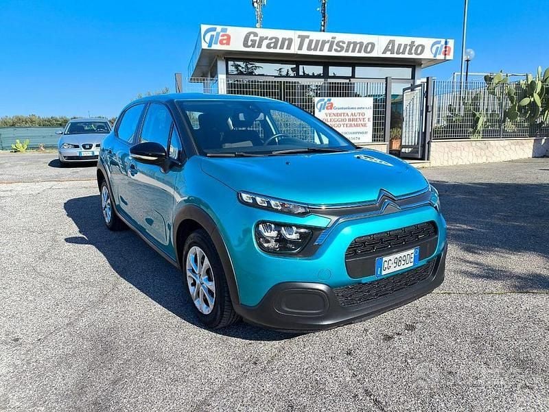 Usata Citroën C3 Feel 83 CV (61 kW) 2021 Blu/azzurro Berlina