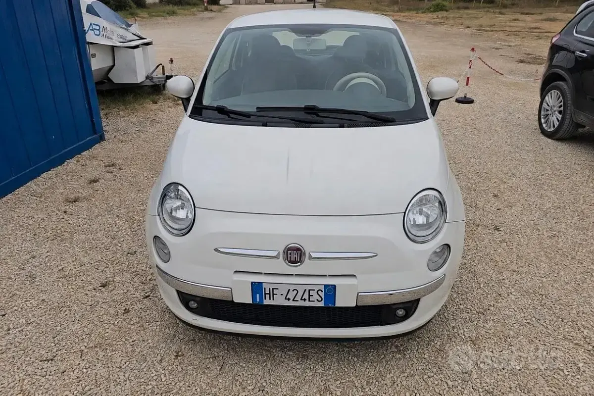Usata Fiat 500 Lounge 69 CV (50 kW) 2013 Bianco Berlina